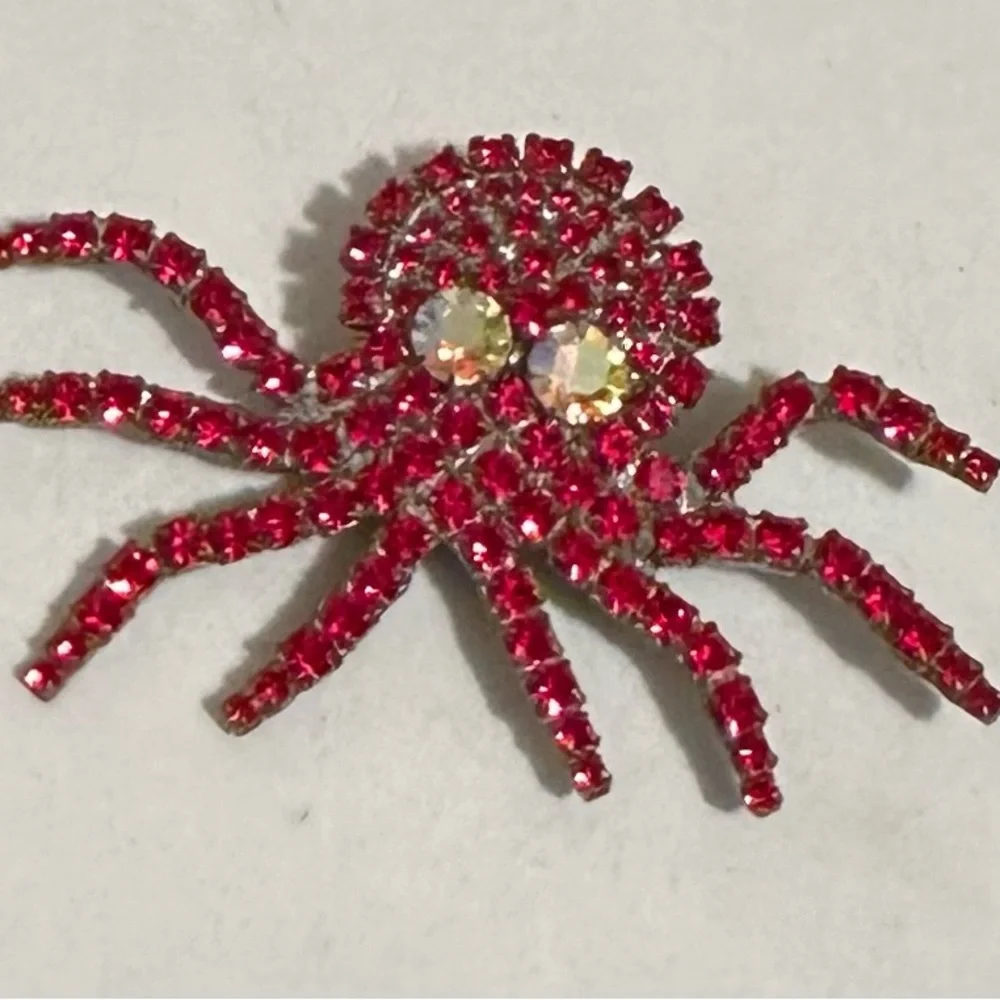 Czech rhinestone roach - Picture 4 of 7